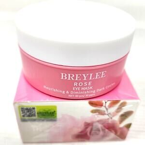 New Breylee Rose Collagen & Amino Acid  Eye Mask Dark Circles & Puffiness Sealed